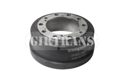 Барабан тормозной KMZ о.н. 4310-3501070 SIMPECO SP0001.0400