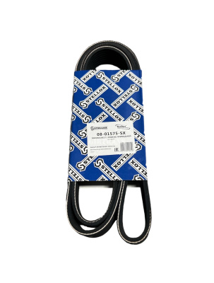 Ремень поликлиновой 8PK1575 ЕВРО-5 Cummins/SCANIA STELLOX 08-01575-SX