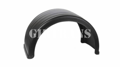 Крыло заднее пластиковое К-650 2-х скатное круглое