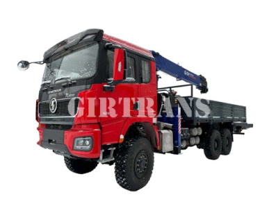 Бортовой автомобиль Shacman 6х6 с КМУ DongYang DY SS1956