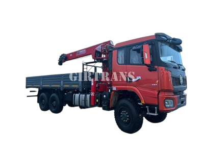 Бортовой автомобиль Shacman 6х6 с КМУ HORYONG HRS 216