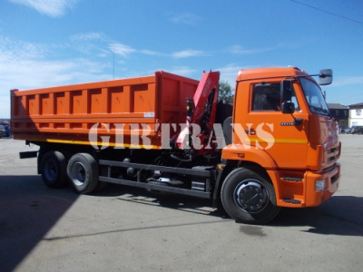 Самосвал 65115 с КМУ FASSI F65B.0.22 (ЕВРО 5) новый