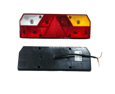 Фонарь задний Sсhmitz/ТОНАР правый, желтый поворотник (кабель) U0023-01R