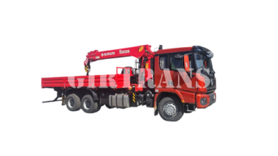 Бортовой Shacman 6х4 с КМУ Sunhunk S 2006