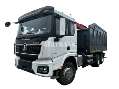 Ломовоз Металловоз SHACMAN X3000 6х4 с ГМУ VM10L74