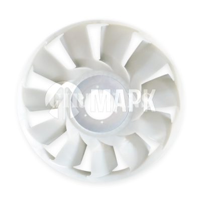 Крыльчатка вентилятора дв.ISBe Евро-4, d-650(670)мм, в обечайке 11 лопастей (под муфту 020005338) TRUCKMARK