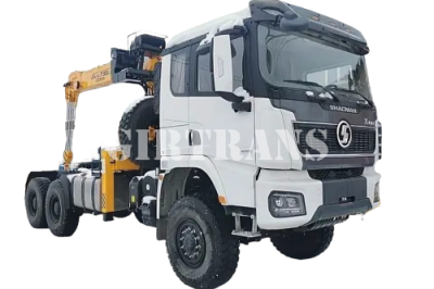 Седельный тягач Shacman 6х6 с КМУ SOOSAN SCS 736