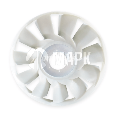 Крыльчатка вентилятора дв.ISBe Евро-4, d-650(670)мм, в обечайке 11 лопастей (под муфту 020005338) TRUCKMARK