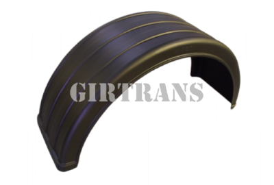 Крыло заднее пластиковое К-430 односкатное круглое