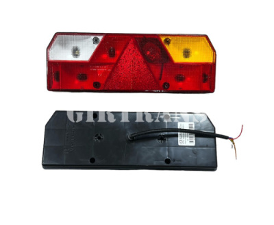 Фонарь задний Sсhmitz/ТОНАР правый, желтый поворотник (кабель) U0023-01R