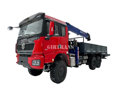 Бортовой автомобиль Shacman 6х6 с КМУ DongYang DY SS1956