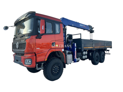 Бортовой автомобиль Shacman 6х6 с КМУ DongYang DY SS2036