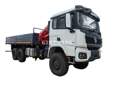 Бортовой автомобиль Shacman 6х6 с КМУ Hydrolift 2075 K2