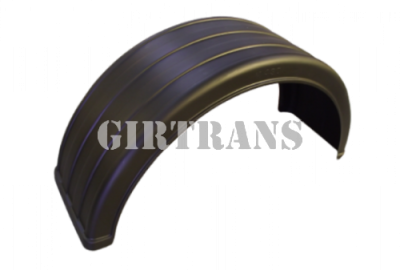 Крыло заднее пластиковое К-430 односкатное круглое