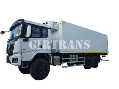 Рефрижератор SHACMAN 6х6 односкат с ХОУ Carrier Supra 850