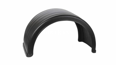 Крыло заднее пластиковое К-650 2-х скатное круглое