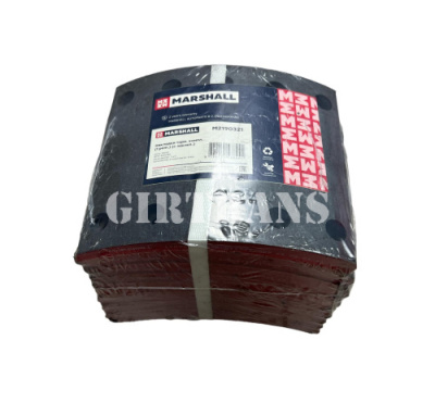 Накладки тормозные Тонар, BPW с заклепками WVA 19032 MARSHALL M2190321