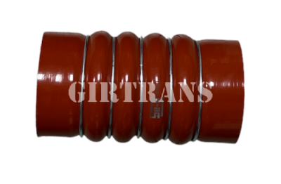 Патрубок интеркулера силикон, красный  D=100мм,L=205  5 колец на 5490 S-EM 8830