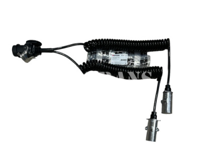 Кабель спиральный 15 полюсов ADR, 7 полюсов тип N + 7 полюсов, металл штекеры, L= 4.5м MARSHALL M7311001