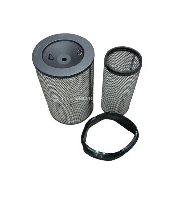 Фильтр воздушный SHAANXI K3249/3250 WP 10 (к-т 2шт, с резинкой) CREATEK ON-B-21004/CK8116