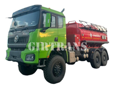 Автотопливозаправщик АТЗ-12-2 на шасси SHACMAN 6x6 односкат