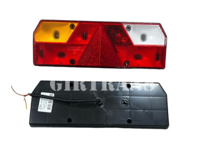 Фонарь задний Sсhmitz/ТОНАР левый, желтый поворотник (кабель) U0023-01L