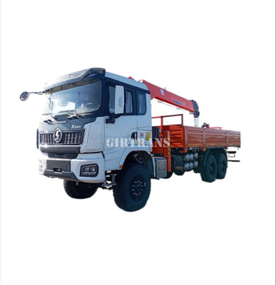 Бортовой автомобиль Shacman 6х6 с КМУ HANGIL HGC 976