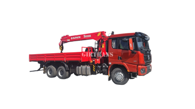 Бортовой Shacman 6х4 с КМУ Sunhunk S 2006