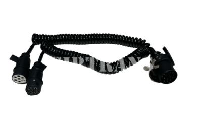 Кабель Тягач-Прицеп 24V/15-конт.+ 2х7-конт./L=4м с пластиковыми вилками HYBSZ PSAP4