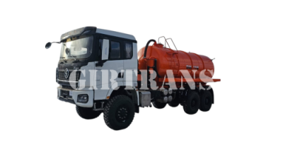 Автоцистерна вакуумная МВ-15 на шасси Shacman 6x6 односкат