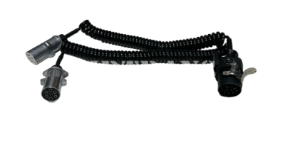 Кабель Тягач-Прицеп 24V/15-конт.+ 2х7-конт./L=4.5м с металлическими вилками HYBSZ PSAM4.5